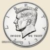 USA 1/2 dollár '' Kennedy '' 2013 UNC !
